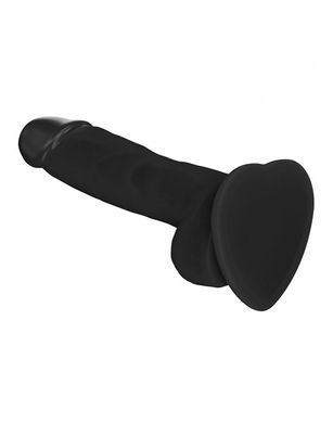 Реалистичный фаллоимитатор Strap-On-Me SOFT REALISTIC DILDO Black - Size S SO4517 фото