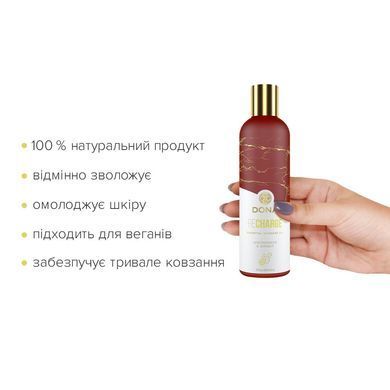 Натуральна масажна олія DONA Recharge &mdash; Lemongrass & Gingerl (120 мл) з ефірними оліями SO2628 фото