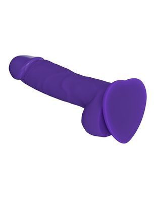 Реалистичный фаллоимитатор Strap-On-Me SOFT REALISTIC DILDO Violet - Size L SO4526 фото