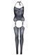 Leg Avenue Jacquard net bodystocking OS Black SO7903 фото 6
